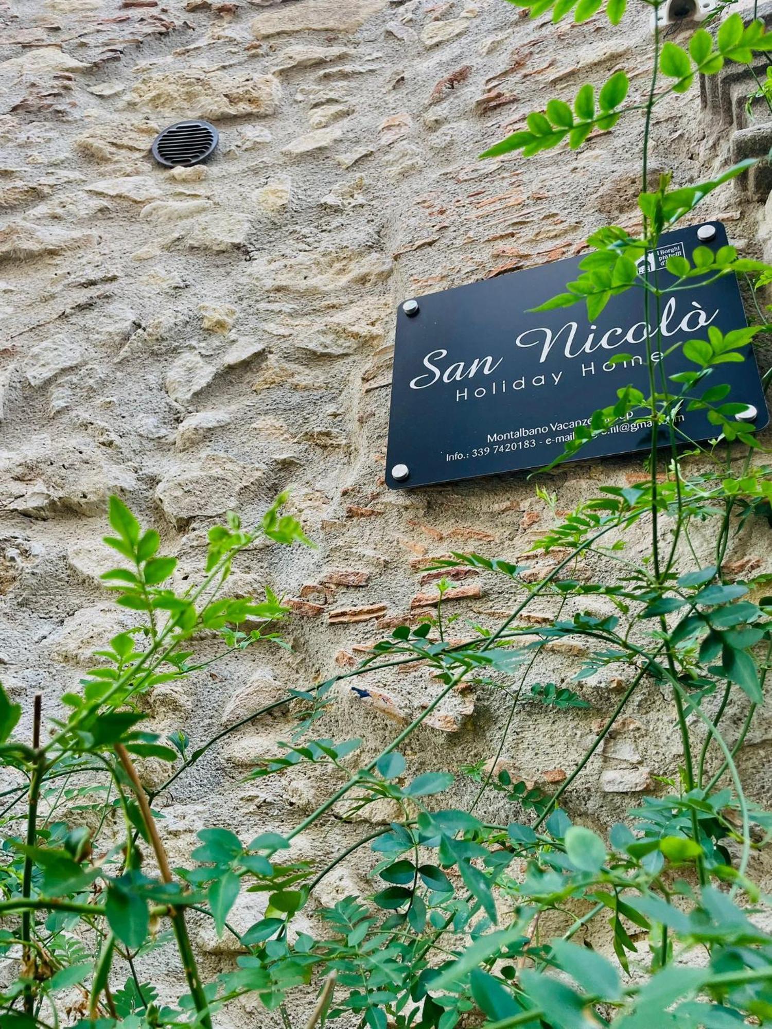 San Nicolò Holiday Home Montalbano Elicona Exterior foto
